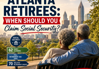 Social Security claiming age illustration for Atlanta Retirees: When Should You Claim Social Security?