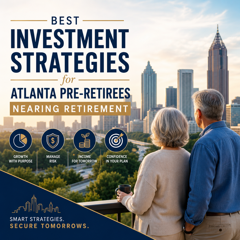 Illustration of Best Investment Strategies for Atlanta Pre-Retirees Nearing Retirement