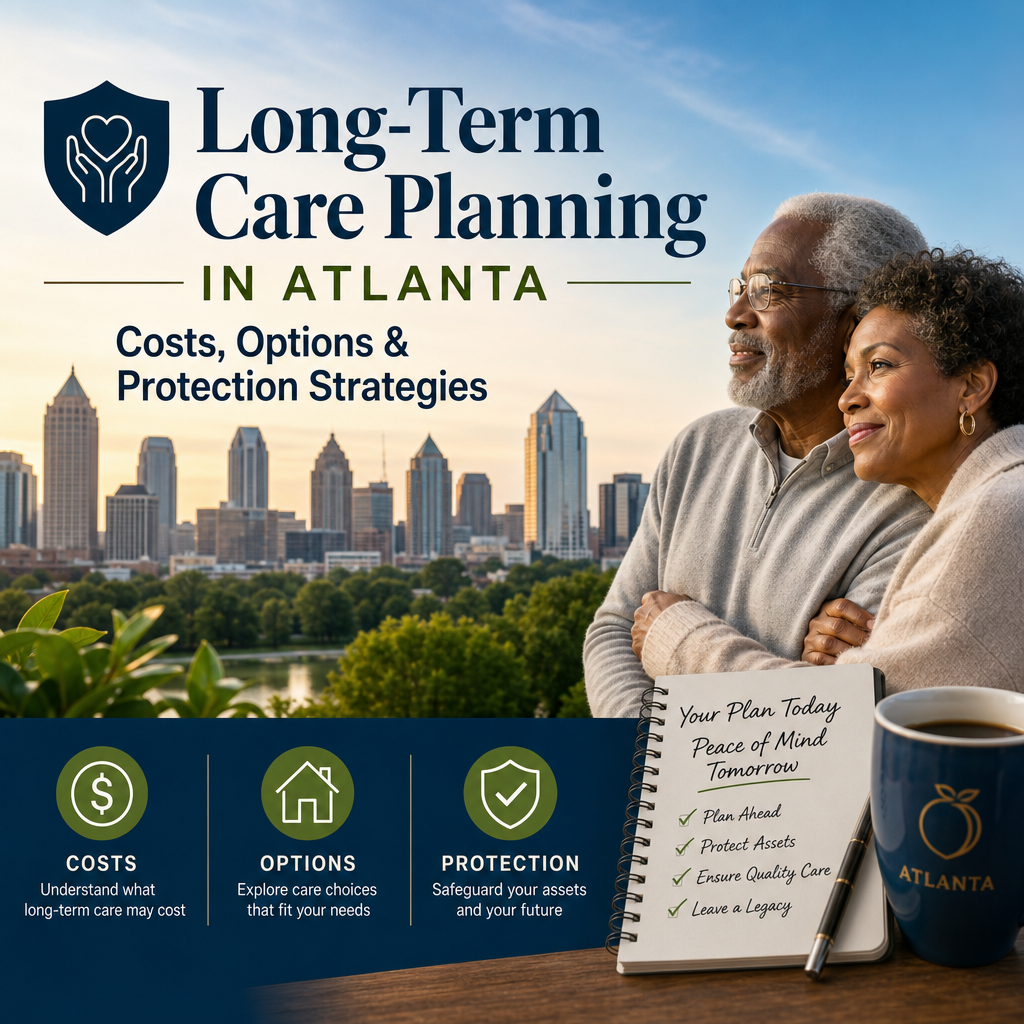 Illustration of Long-Term Care Planning in Atlanta: Costs, Options & Protection Strategies