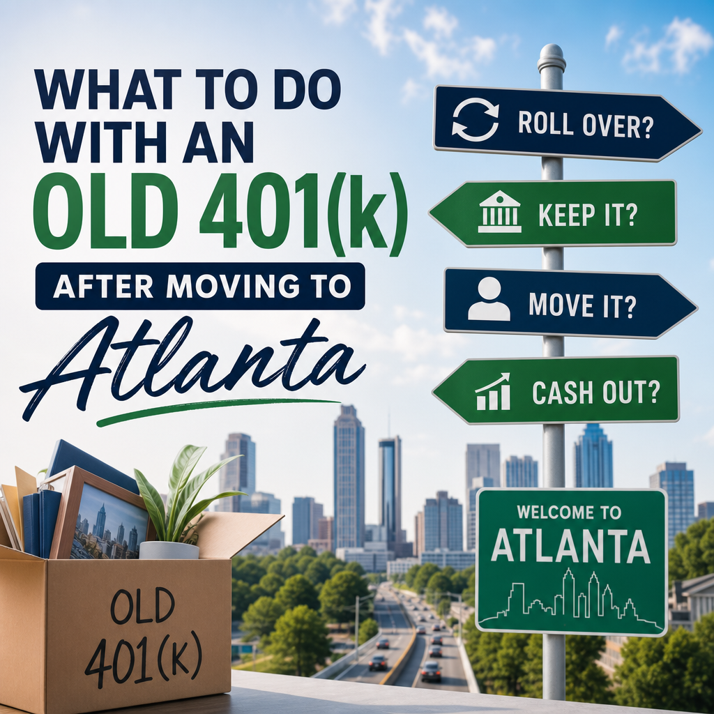 old 401(k) illustration for What to Do With an Old 401k After Moving to Atlanta